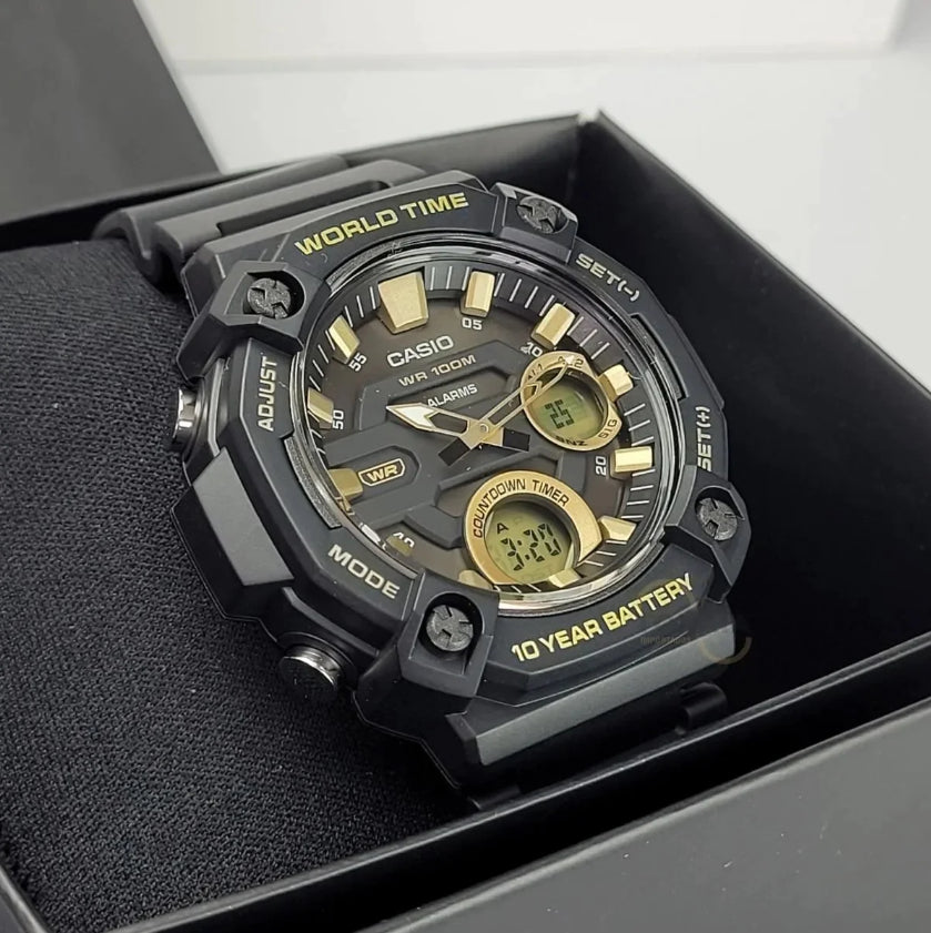 Casio AEQ-120W-9AVDF Analog-Digital Herrenuhr Casio AEQ-120W-9AVDF Analog-Digital Herrenuhr